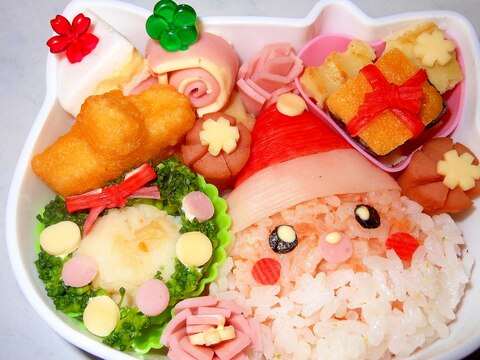 サンタさん弁当！クリスマス！キャラ弁